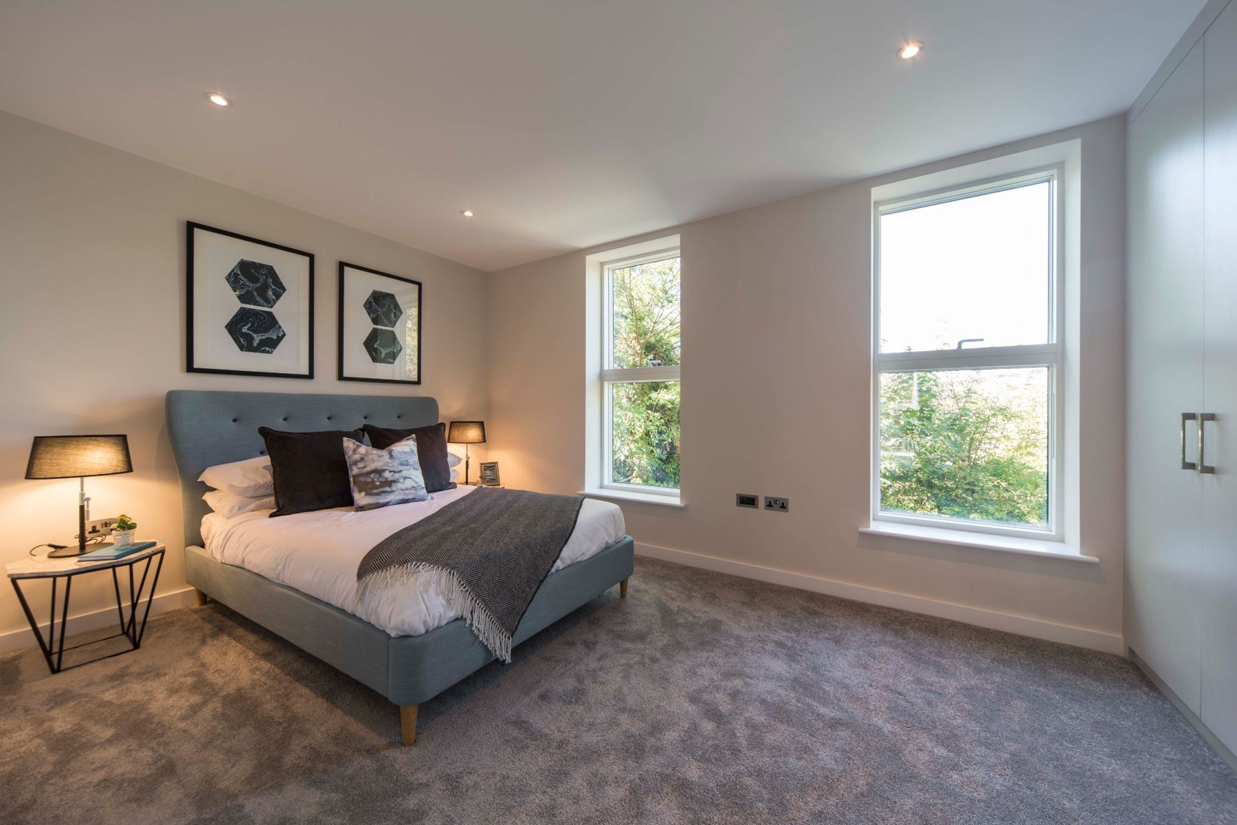 Residential interior — bedroom photograph
